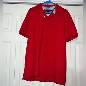 Men’s  Tommy Hilfiger red polo